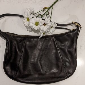 Coach brown leather purse